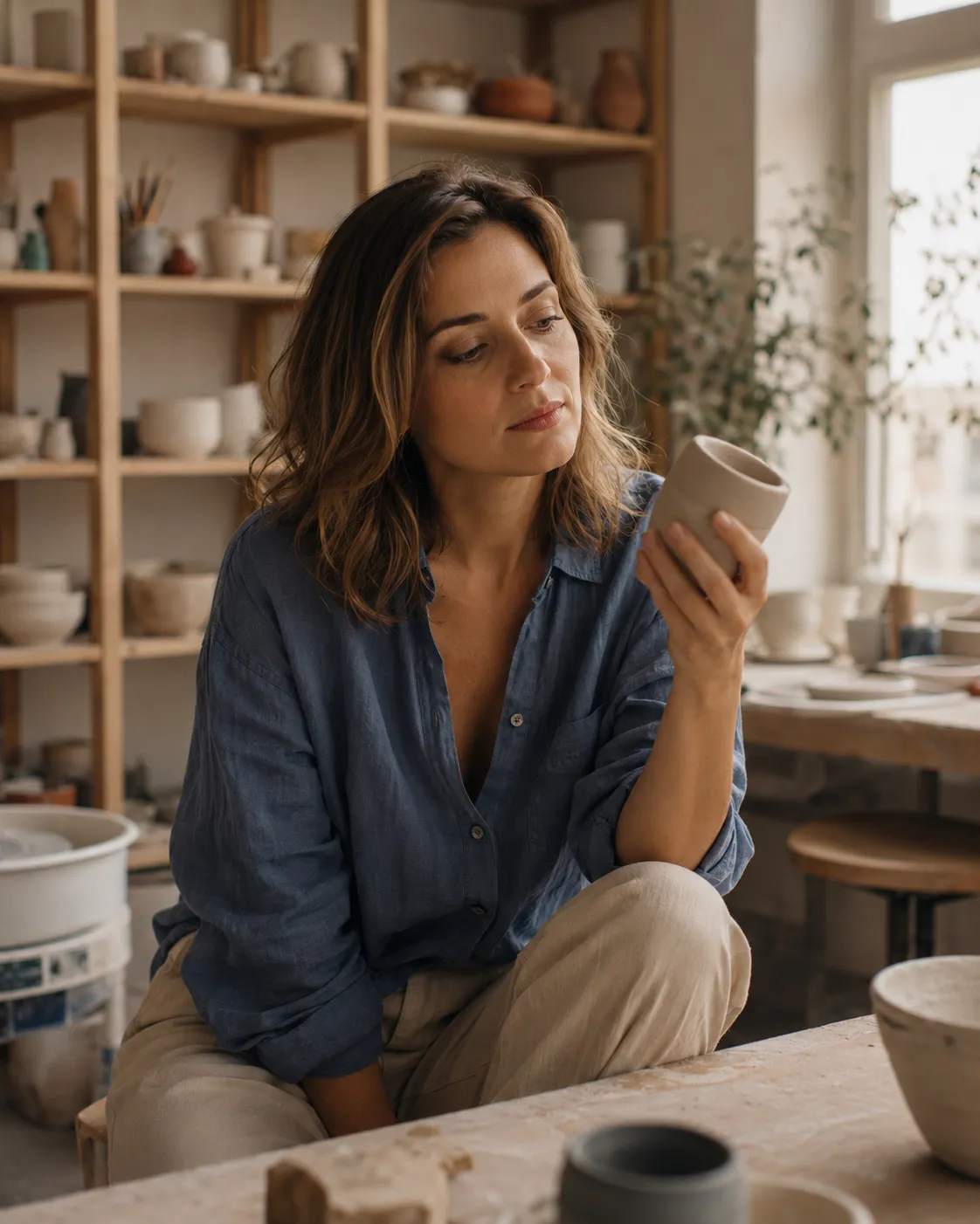 Nadia Petrova, Ceramic Artist, verified Personal Clarity client