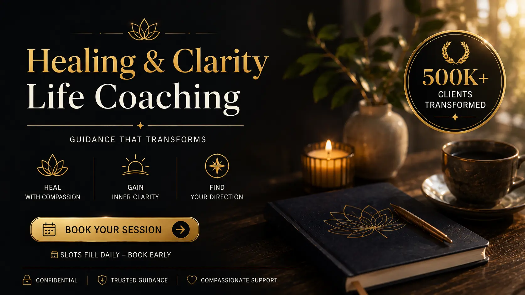 MorphoClarity Healing & Clarity - Life Coaching, Counselling, and Energy Healing, Live Sessions from $99