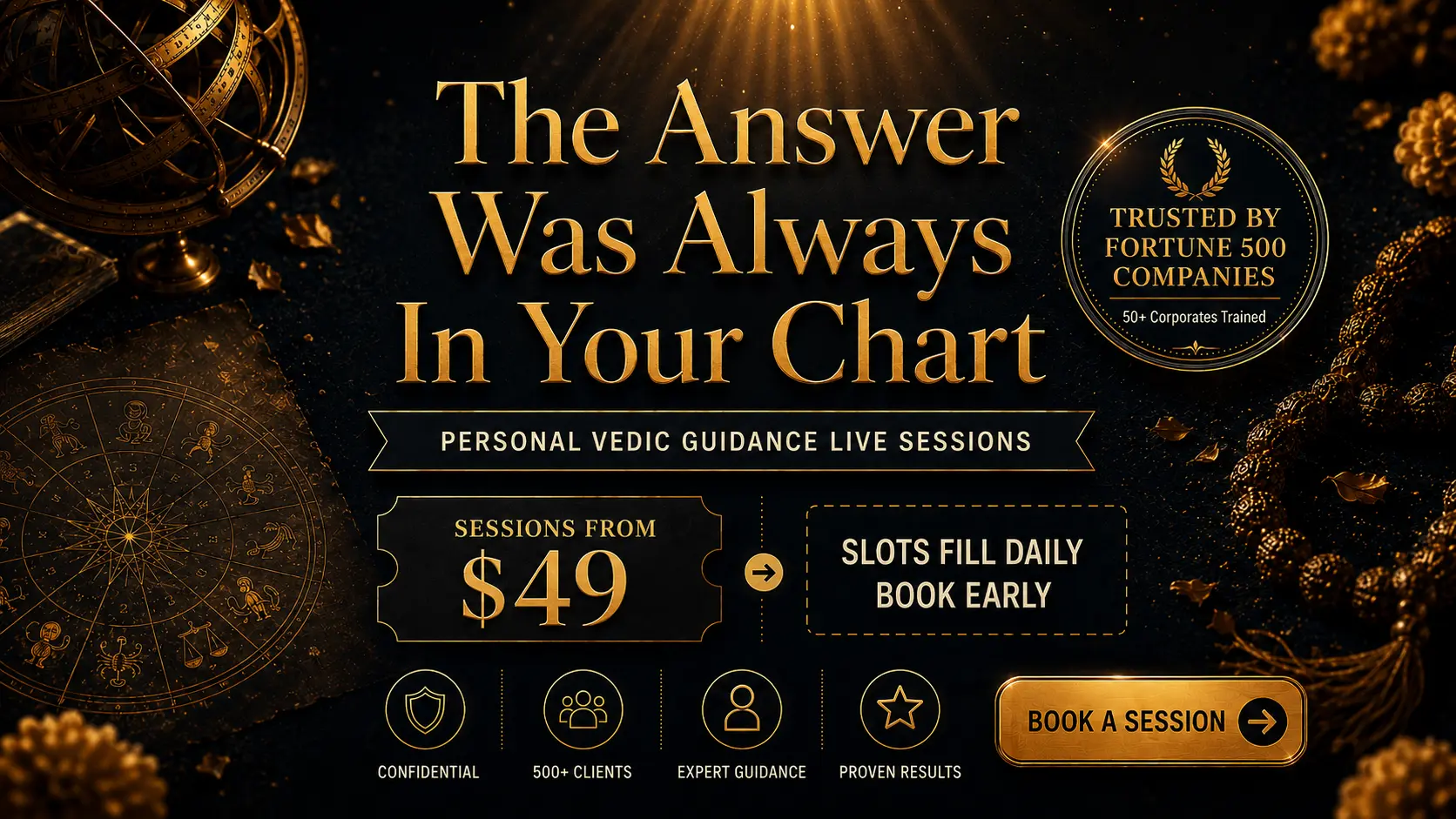 MorphoClarity Vedic Guidance - Personal Vedic Guidance & Life Coaching, Live Sessions from $49